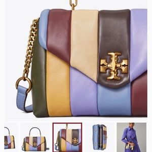 Tory Burch Kira small quilted satchel multi Color